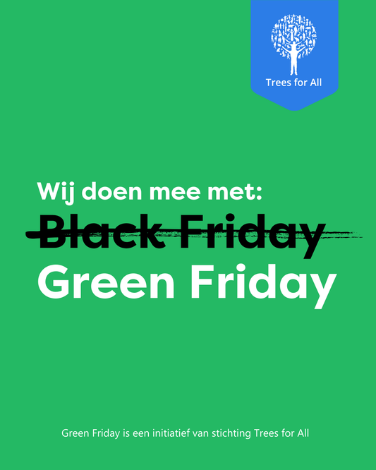 Geen Black Friday maar Green November | Flowers Are Forever